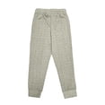 thumbnail image 4 of Dpytoraw Men Solid Color Jacquard Drawstring Casual Pants European And Autumn Loose Business Comfortable Trendy Pants Khaki, 4 of 5