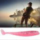 thumbnail image 4 of 20Pcs 7.5cm Soft Plastic Fishing Lures T-Tail Worm Baits Fishing Accessories (Pink), 4 of 4