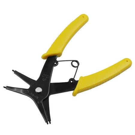 

HOTYA Circlip Pliers Dual-purpose Snap Ring Pliers Tool Steel Removing Reassembling Tool for Internal and External Snap Plier
