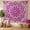 B, variant on XaaKee Wall Tapestry, Crystal Geometry Symmetrical Artwork Large Tapestry, High-Quality Polyester Room Tapestry, Bedroom Art, 60x40Inch