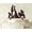 Brown, variant on "Couple Wedding Cake Topper With Pets Silhouette Wedding Topper Cake Decorations Color Option Available 6""-7"" Inches Wide"