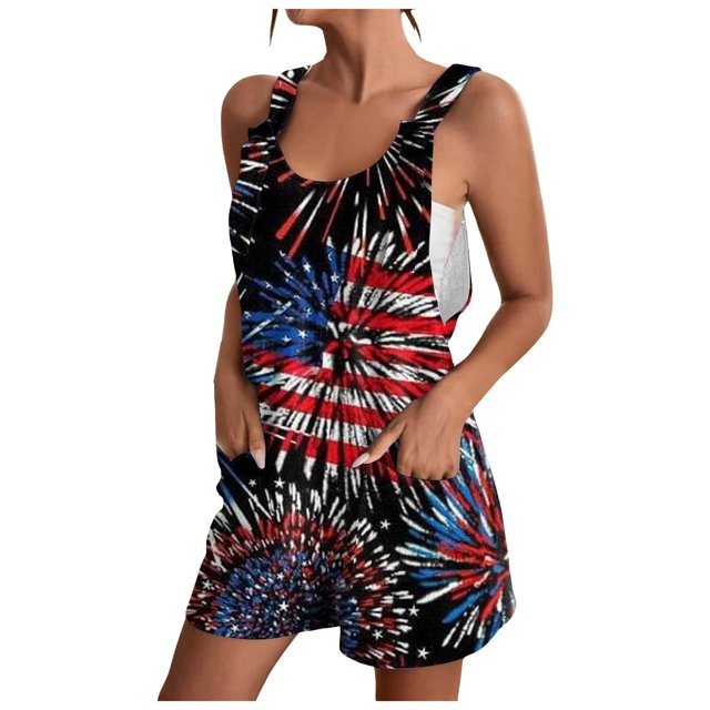 2DXuixsh Combinaisons Courtes pour Femmes Combinaison Courte pour Femmes Été Décontractée à la Mode Imprimée avec Poche Combinaison Short Combinaison d'Entraînement Tenue de Bureau Décontractée pour Femmes Gris Foncé Taille TTG