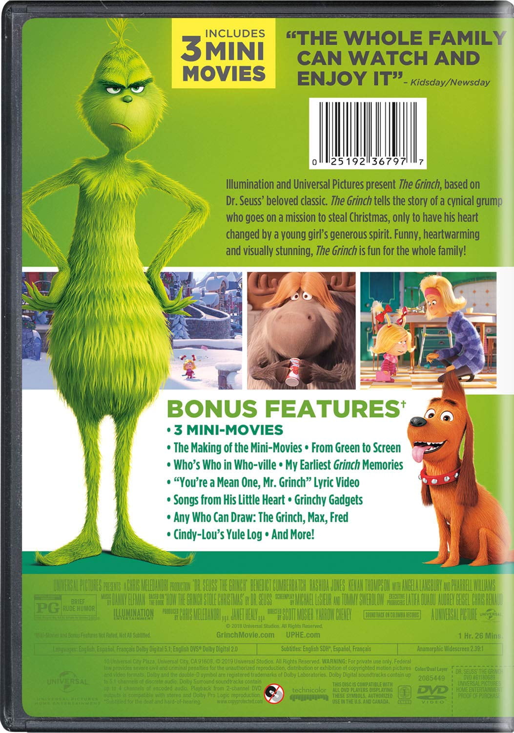 Buy The Grinch DVD by Seuss Online Tunisia Ubuy