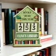 thumbnail image 4 of Personalized Books Read This Year Counter Sign – Book Tracker Sign for Reading, Books Lover Gift for Teachers, Librarians & Readers, Custom Bookish Gifts for Women,Bookshelf Decoration,green,, 4 of 6