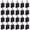 Black, variant on 24 Pack: Cotton Tote Bag by Make Market