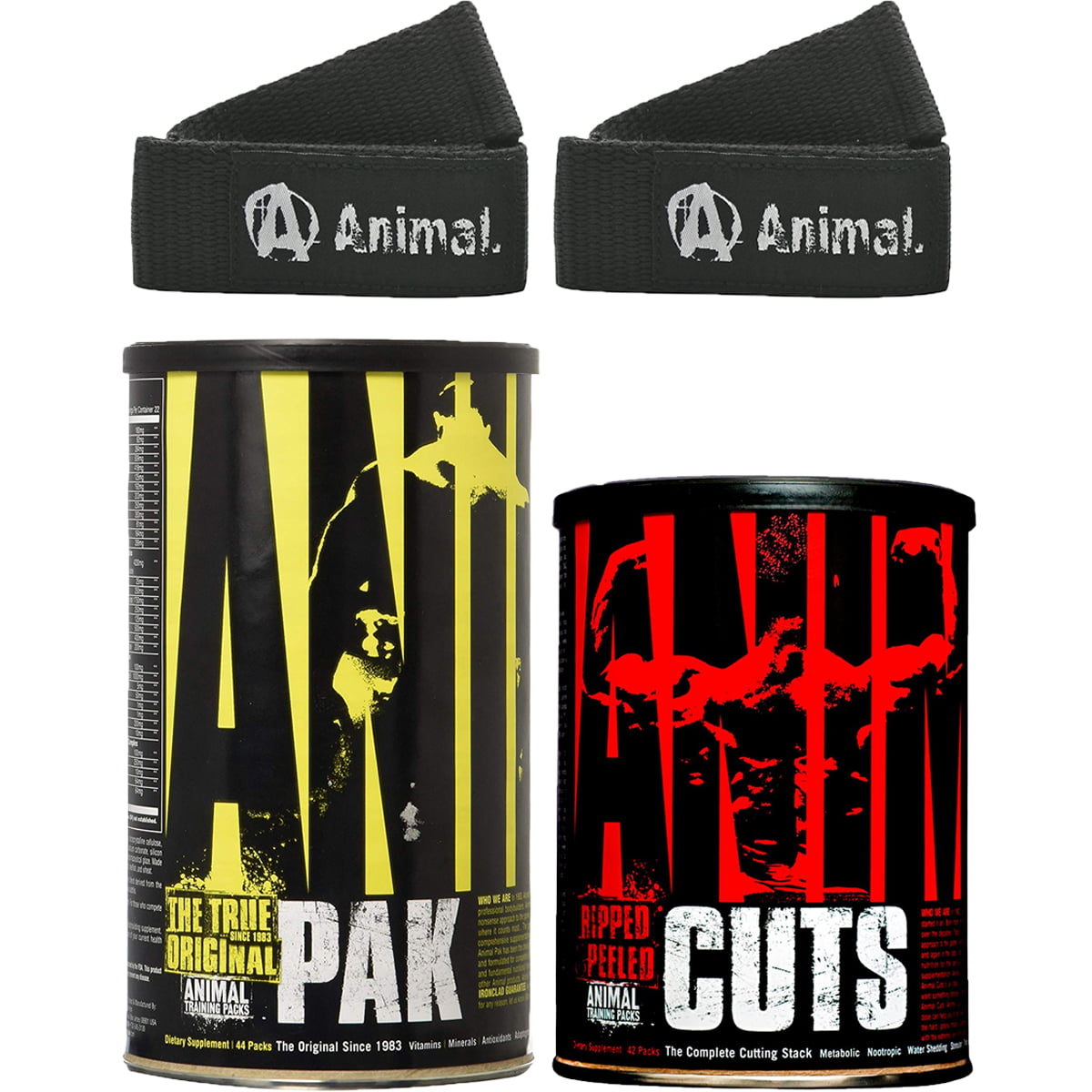 Universal Nutrition Basic Cutting Stack with Lifting Straps 