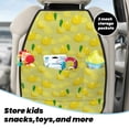 thumbnail image 3 of Uemuo Bright Lemons Printed Car Back Seat Protector,2 Pcs Backseat Car Organizer, Kick Mats Back Seat Protector , Back Seat Organizer for Kids, 3 of 8