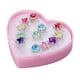 thumbnail image 1 of 12 anillos ajustables para niñas en caja, joyas para niños, regalos, juguetes para niñas, 1 of 5