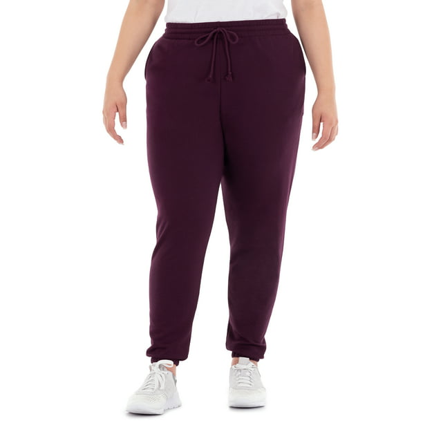 Terra & Sky Women's Plus Size Fleece Sweatpant - Walmart.com