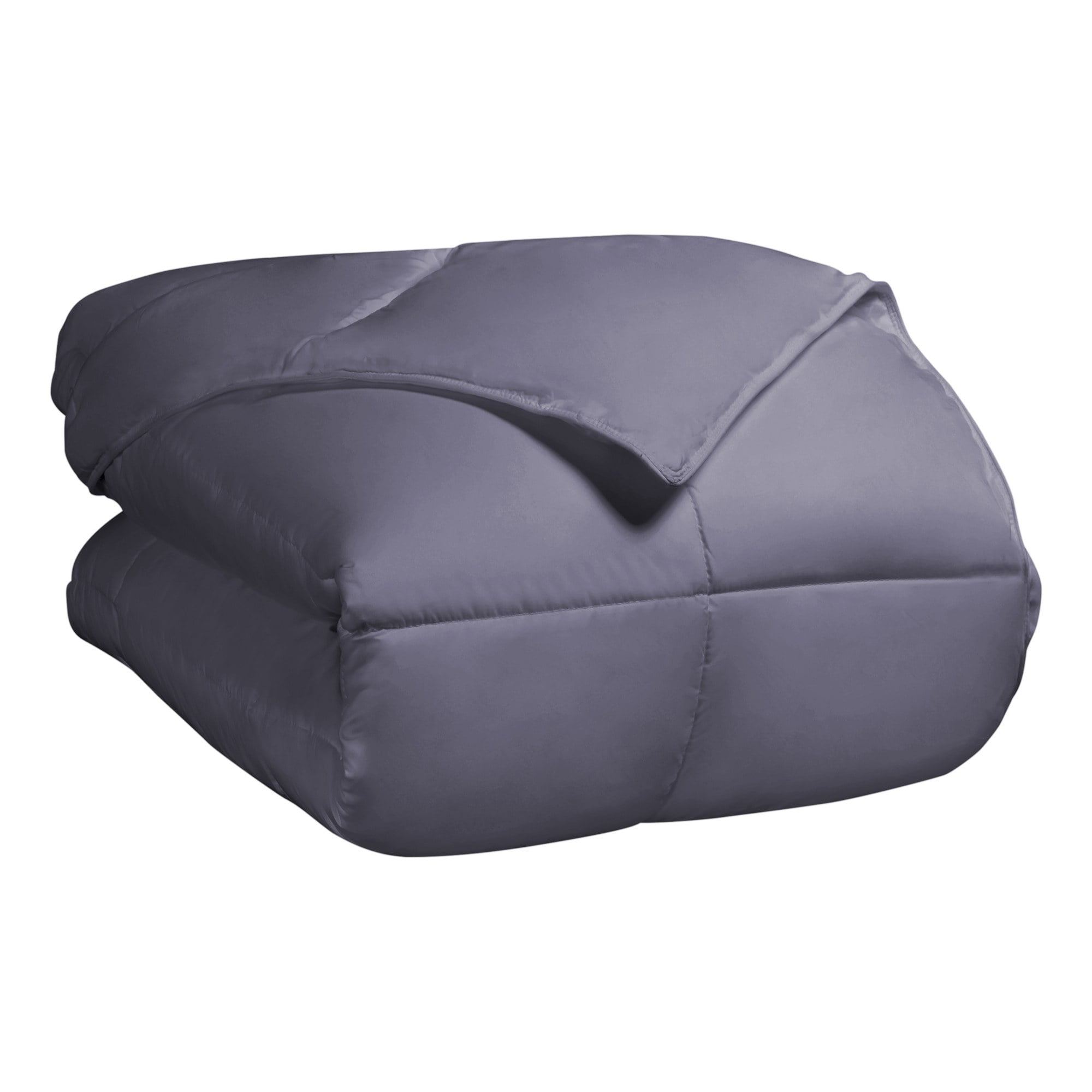 Superior Classic Reversible Comforter, Twin, Silver