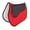 Red, variant on Horse Saddle Pad English Quilted All-Purpose Shock Absorbing Gel Red 72143RD