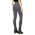 thumbnail image 3 of Hybrid & Company Super Comfy High-Waisted Stretch Women 5 Button Jeans, 3 of 3