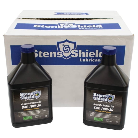 Full Synthetic 4-Cycle Engine Oil SAE 10W-30, Twelve 18 oz. bottles