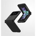 thumbnail image 2 of Galaxy Z Flip 4 Case, Ultra Slim Lightweight Anti-Drop Wear-Resistant Strong Impact Resistance Shockproof Folding Hard Cover Case for Samsung Galaxy Z Flip 4 5G 2022 Phone Cover,Black, 2 of 9