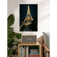 thumbnail image 2 of Awkward Styles Paris Modern Poster Art Eiffel Tower Poster Decor Paris Night View Eiffel Tower Unframed Poster Paris City View Printed Artwork Housewarming Decor Gifts Ideas Printed Photo Pictures, 2 of 3