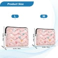 thumbnail image 4 of FORMRS 15-15.6 inch Laptop Sleeve Case Soft Carrying Quilted Computer Bag Cover, Love in The Air, 4 of 7