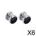 thumbnail image 1 of BELOVING Ensemble de 6 Cufflinks et Clous Classique pour Smoking Hommes 2 Clous, 1 of 10