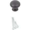 thumbnail image 4 of Bi-Fold Closet Door Knob, 1-1/4 Inches, Matte Black by Stone Harbor Hardware, 4 of 4