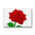 thumbnail image 1 of RYLABLUE Tapis de Sol Rose Rouge Tapis de Sol Extérieur/intérieur Taille 23.6x15.7 Pouces, 1 of 1