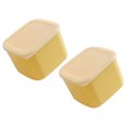 thumbnail image 4 of Cajas de queso cubiertas de 2 piezas cajas de cocina cajas de queso multifunción cajas de queso recipientes de queso, 4 of 6
