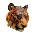 thumbnail image 1 of Estatua de cabeza de tigre Tiger Heads Wall Wall Decor Escultura Adornos Farmhouse Home Resina Estatuas Magideal Estatua de cabeza de tigre, 1 of 7