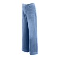 thumbnail image 5 of vigerkar Women's Baggy Jeans High Waisted Jeans Wide Straight Leg Denim Pants Boyfriend Jeans Blue, S, 5 of 8
