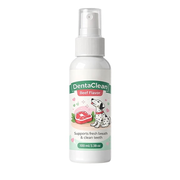 GNOIX Premium Oral Care Pet Dental Spray, Liquid Tartar Remover and Breath Freshener for Dogs, Cleans Dog's Teeth, (1 Bottle)