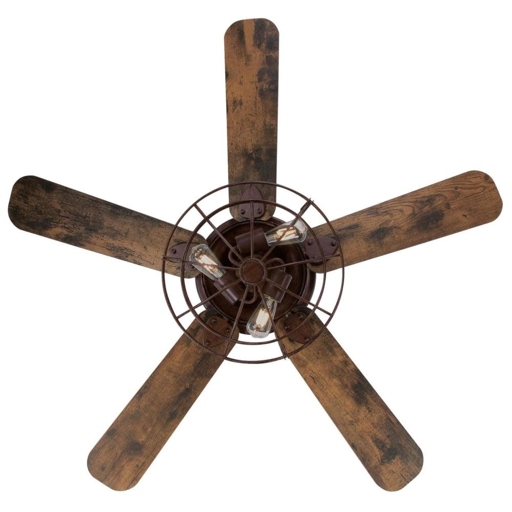 Westinghouse Lighting  Barnett 48" Indoor Barnwood LED Ceiling Fan with Remote Control