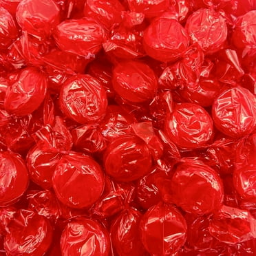 Cinnamon Discs Hard Candy, 2 lb Bulk Bag – Bold & Spicy Sweet Treat, Individually Wrapped