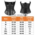 thumbnail image 6 of MISS MOLY Underbust Corset Top Zipper Open Cup Corset Waist Trainer Push Up Waist Cincher Hourglass Body Shaper for Women, 6 of 7