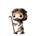 thumbnail image 1 of Qaailabf Jesus Resin Ornament - Handcrafted Religious Figure - Custom Hand-Painted Jesus Statue - Unique Artisan Quality Religious Décor - Includes Personalized Gift Box - Christian Home Decoration, 1 of 5