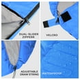 thumbnail image 4 of Croosse Sleeping Bag for Kids Adult - Lightweight Waterproof Backpacking Sleeping Bag for Camping-2lb-Blue, 4 of 8