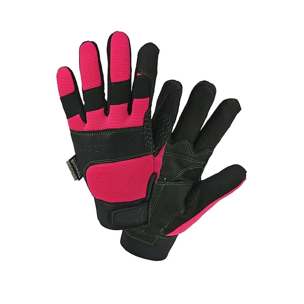 John Deere Ladies Leather Work Gloves – JD00016/WSM With Logo