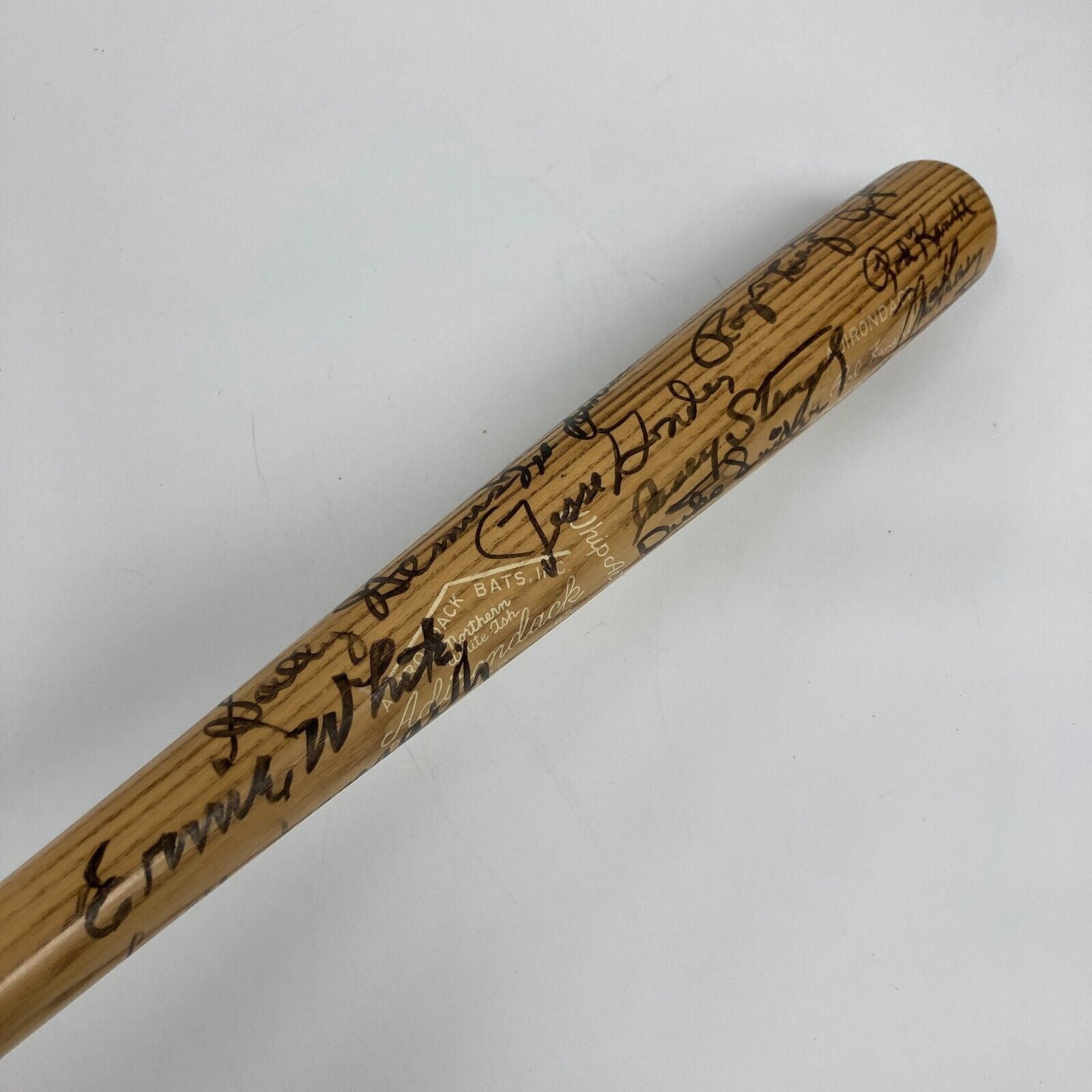 1963 New York Mets Team Signed Game Issued Baseball Bat 20+ Sigs JSA COA