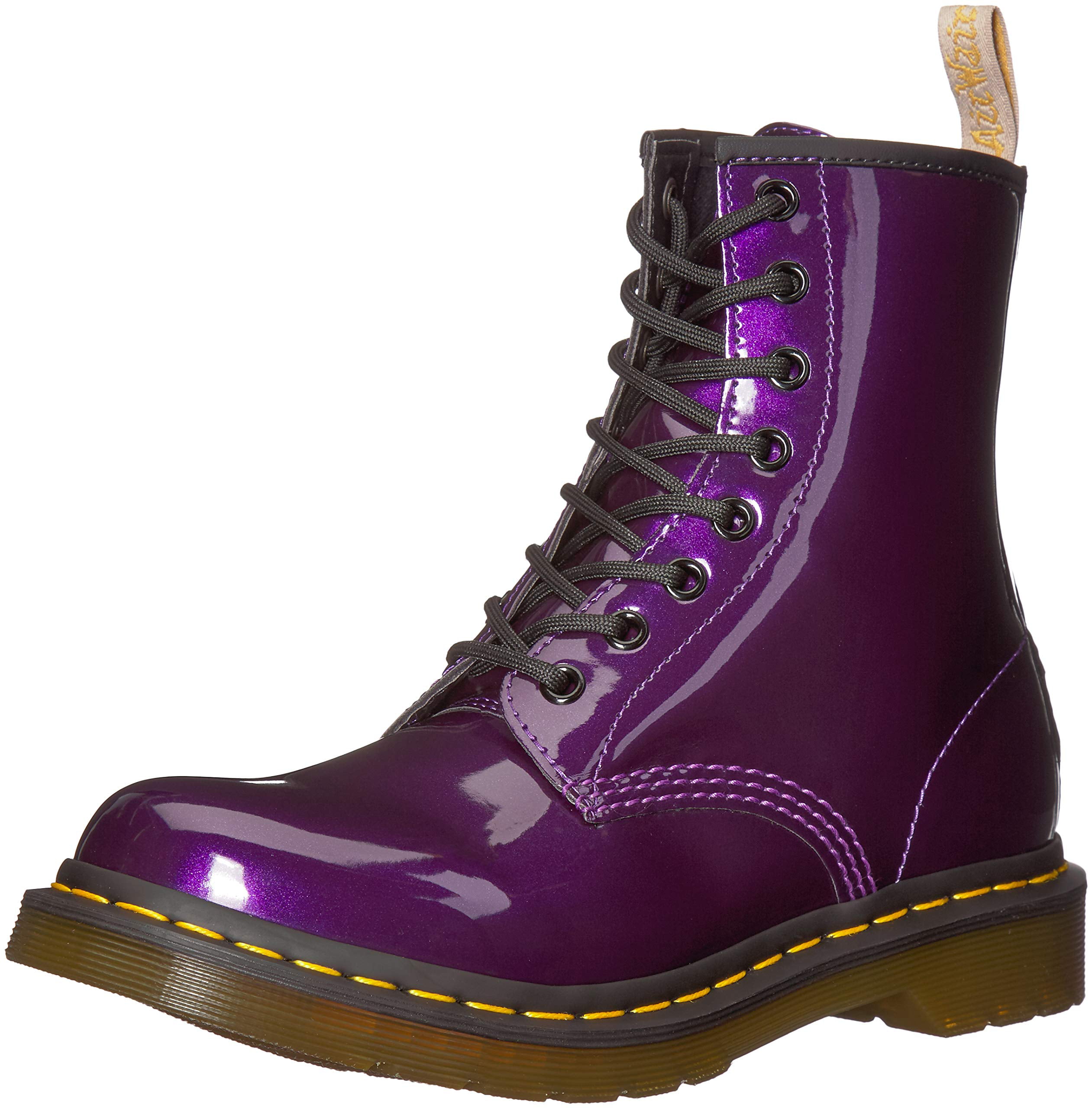 Quality 2 Pairs Of Dolls Purple DM Style Boots shoes made For dolls UK Seller