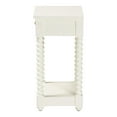 thumbnail image 6 of bali & pari Terentia Mid-Century Nightstand, 1-Drawer, White, 6 of 10