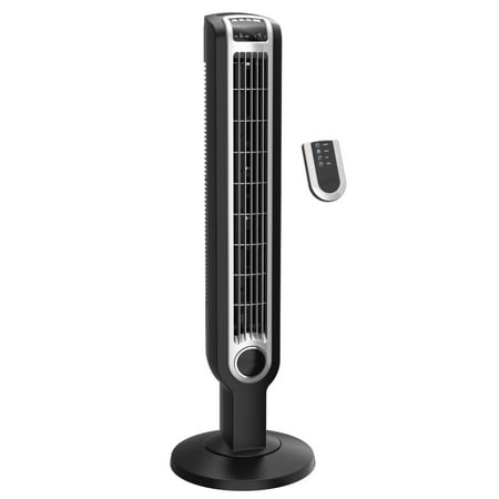

36” 3-Speed Oscillating Tower Fan with Remote Control and Timer BlackBest