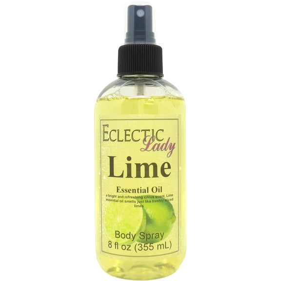 Lime Body Spray, Eclectic Lady, Hydrating Mist, Unisex, 16 oz