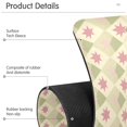 thumbnail image 4 of Yayeee Faucet Mat for Kitchen Sink 14.7" Diatomite Long Splash Guard Pad, Pastel Green Geometric, 2 Pack, 4 of 7