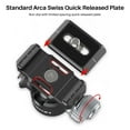 thumbnail image 5 of Ulanzi U-80L Arca-Swiss Cold Shoe Ball Head Lightweight Camera Tripod Head with 10KG Load Capacity for DSLR & Mirrorless Cameras, Microphones, and Video Accessories, 5 of 24