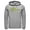 Athletic Heather, variant on Men's Justice League Martain Manhunter  Pull Over Hoodie Athletic Heather Large