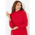 thumbnail image 4 of Catherines Women's Plus Size Petite Suprema Turtleneck, 4 of 4