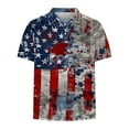 thumbnail image 5 of GERsome Men's 4th of July T Shirts Crew Neck Short Sleeve American Flag Patriotic Tops Summer Loose Fit USA Star Stripes Graphic Tee XS-4XL, 5 of 7