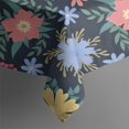 thumbnail image 2 of Pioneer Flower Floral Print Pattern Rectangle Tablecloth 60"x120",Waterproof Polyester Rectangle Table Cloth, Wipeable Spillproof Polyester Tablecloth for Dining, Camping, Indoor and Outdoor, 2 of 6