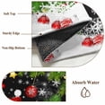 thumbnail image 6 of Round Rug 4Ft Washable Non-Slip, Black Christmas Circle Area Rugs for Living Room Bedroom, Snowman Xmas Tree Ball Snowflake Indoor Floor Mats Carpet Runner for Home Decor Aesthetic, 6 of 8