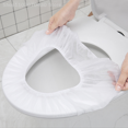 thumbnail image 3 of 10 Pcs Disposable Toilet Seat Covers Biodegradable Camping Closestool Mat 10pcs, 3 of 5