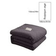 thumbnail image 3 of Gosuguu Twin Size Cotton Thermal Blanket Soft Breathable All Season Bed Throw 59x39 Inches, 3 of 6