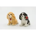 thumbnail image 2 of Cocker Spaniel Ceramic Salt and Pepper Shakers 3.25", 2 of 3