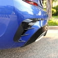 thumbnail image 3 of Gloss Rear Bumper Canards Vent M-PACK Side Splitter for BMW 3 Series G20 320e 330e 318i 320i 325i 330i 340i 2019-2022, 3 of 5