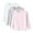 Multicolor-22, variant on Ugoldhm T Shirts for Boys Girls Crewneck Solid Color Soft Modal Shirts Fall Winter Warm Kids Undershirts